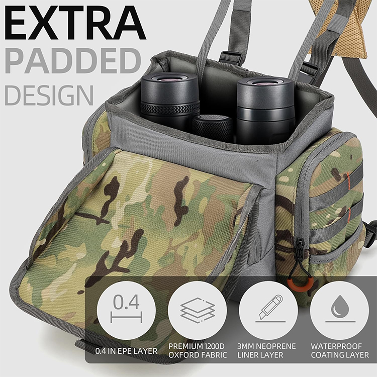 Tactical Backpack Supplier Bino Pack Camouflage Color Tactical