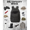 Tactical Backpack Manufacturer 1000D Nylon 500D Cordura Selection Black Large Tactical Rucksack Backpack