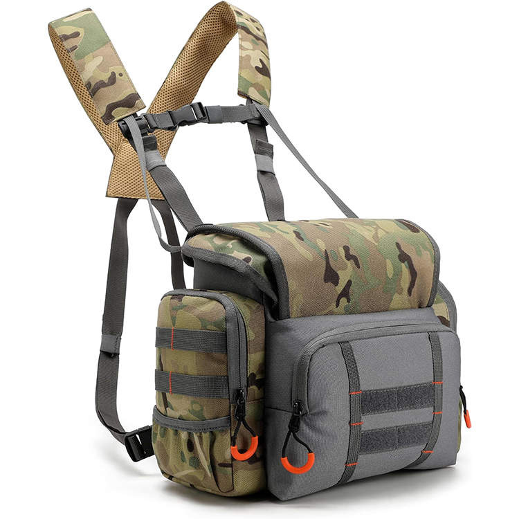 Tactical Backpack Supplier Bino Pack Camouflage Color Tactical Binocular Case For Hunting 