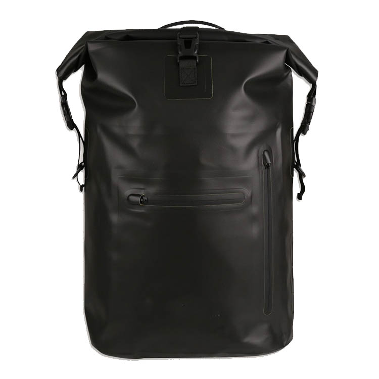Custom Dry Bag Eco-Friendly TPU Classic Black Waterproof Drypack For Swimming Floating 