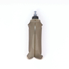 Soft Water Bottle Manufacturer Eco-TPU Material Customized Logo Grey Color Drinking Bottle For Runner