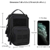Design Bag Supplier Tactical Pouch 500D Cordura Outdoor Hip Waist Belt Bag Phone Holster Purse with Handle