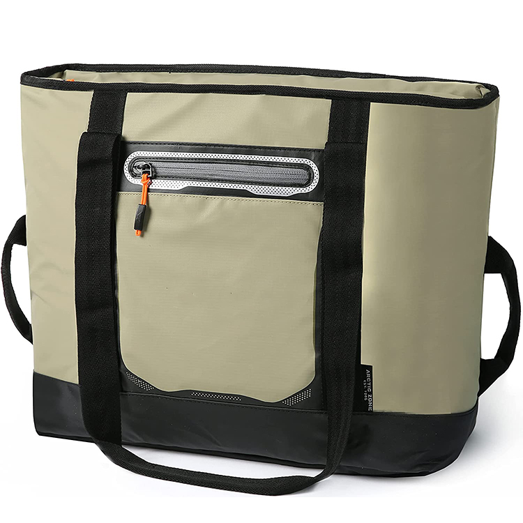 Cooler Bag Supplier Large Capacity Travel Cooler Bag For Shopping Beach Picnic Lunch 