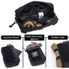 Tactical Backpack Manufacturer Customize Black Color EDC Tactical Phone Admin Pouch 