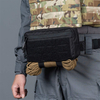 Tactical Backpack Manufacturer Customize Black Color EDC Tactical Phone Admin Pouch 