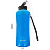 45 degree Bite valve Soft Flask Drinking Water Bottle TPU Water Bottle For Running Cycling 