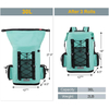 Large Capacity 30L Tarpaulin PVC Insulated Lunch Soft Cooler Backpack 