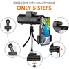 Waterproof IPX67 FMC BAK4 Prism HD 12X42 High Power Monocular for Bird Watching