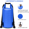 5l 10l 15l 20l Waterproof Dry Sack Clear Window Waterproof Phone Touch For Boating Kayaking 
