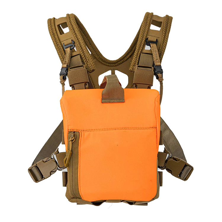 New Style Binocular Harness Chest Rig Bag Lightweight Shoulder Strap Hunting Bino Case 