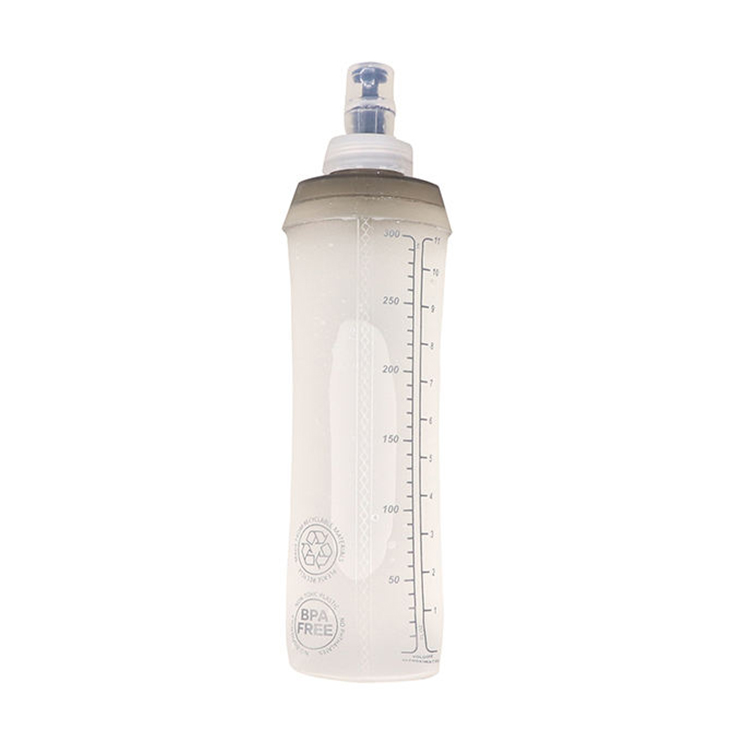 Running Hydration Pack Soft Flask 250ml 500ml Liter Mark BPA Free FDA Food Grade Water Bottle 