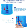 2L/2.5L/3 Liter Hydration Bladder BPA Free Water Bladder Hydration Reservoir For Biking Hiking 
