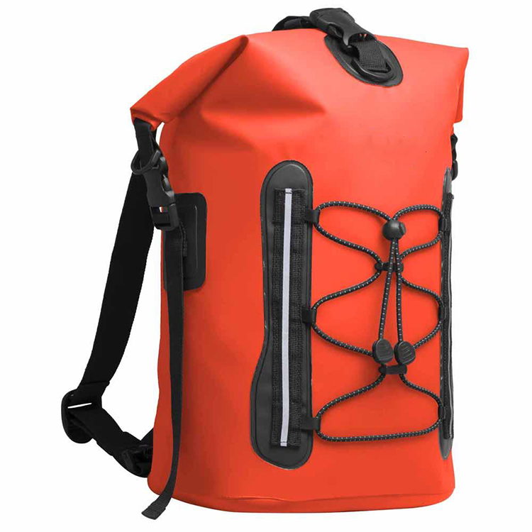 Classic Waterproof PVC Tarpaulin Material Dry Rucksack Waterproof Backpack For Swimming Kayaking 