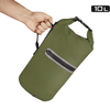 Dry Bag Manufacturer Reflective Zipper Pocket Front Handle Tote Side Waterproof 500D PVC Dry Bag 