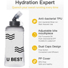 Recycle Wholesale Soft Water Kettle Sports BPA Sport Reusable TPU Flask Hydration Bottles