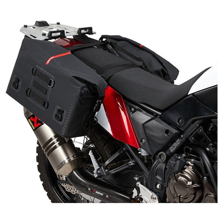 Waterproof tank Side Bag Tarpaulin 36p PVC Motorcycle Panniers for Motorcycle Travelling 