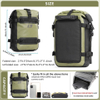 Customze Dry Bag PVC Waterproof Motorcycle Shoulder Bag Motorbike Side Bag 
